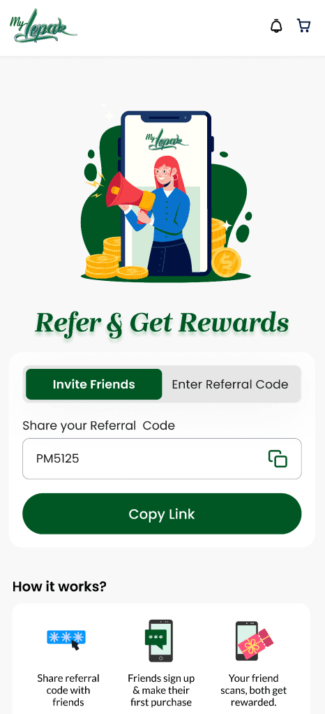 MyLepak Referral Program